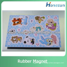 soft magnetic paster / fridge magnet sticker for kids